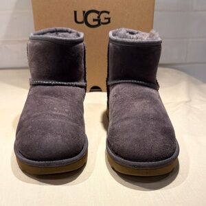 UGG Women's Gray Ankle Boots